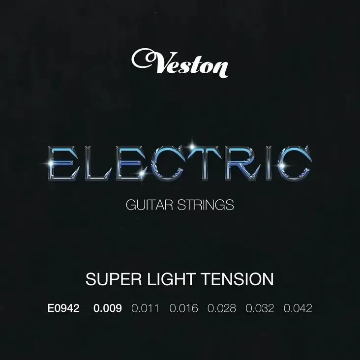 Струны для электрогитары VESTON E 0942