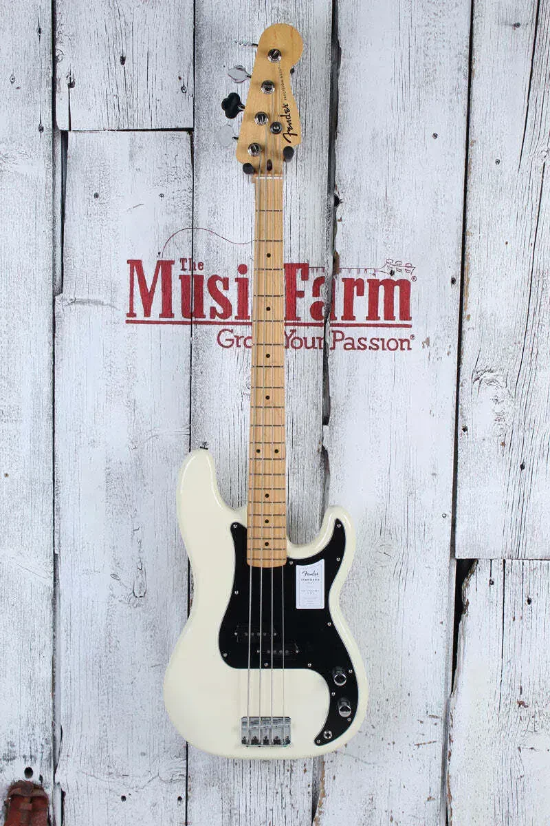 Бас-гитара Fender Standard Precision Bass Olympic White