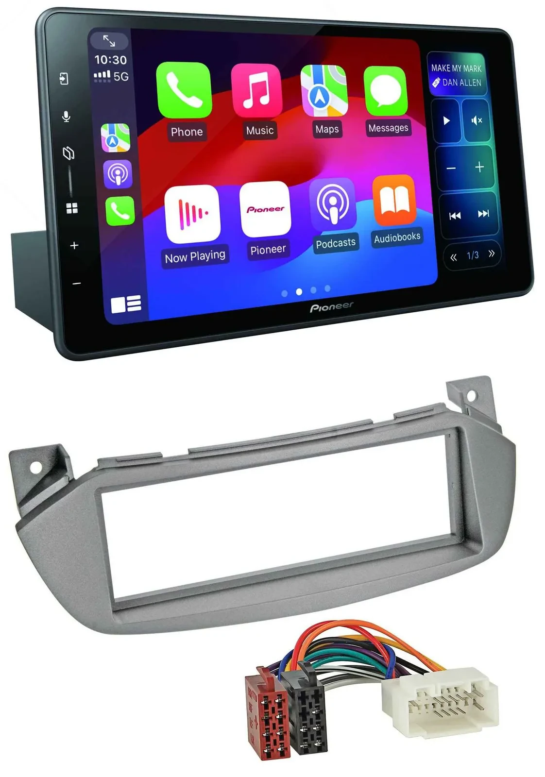 Pioneer Bluetooth DAB MP3 USB Autoradio für Nissan Pixo UA0 09-13 Suzuki Alto GF
