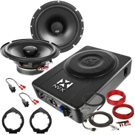 Chevy Malibu 2008-2012 Speaker Replacement + Quick Under Seat Bass | NVX