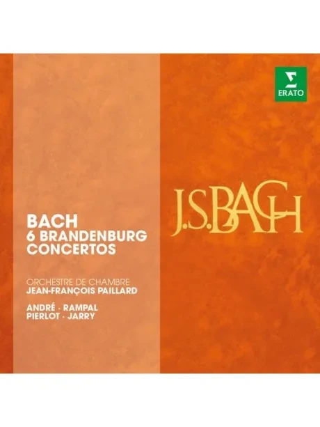 MAURICE ANDRE; JEAN-PIERRE RAMPAL; JEAN-FRANCOIS PAILLARD - J.S.Bach: 6 Brandenburg Concertos (2CD)