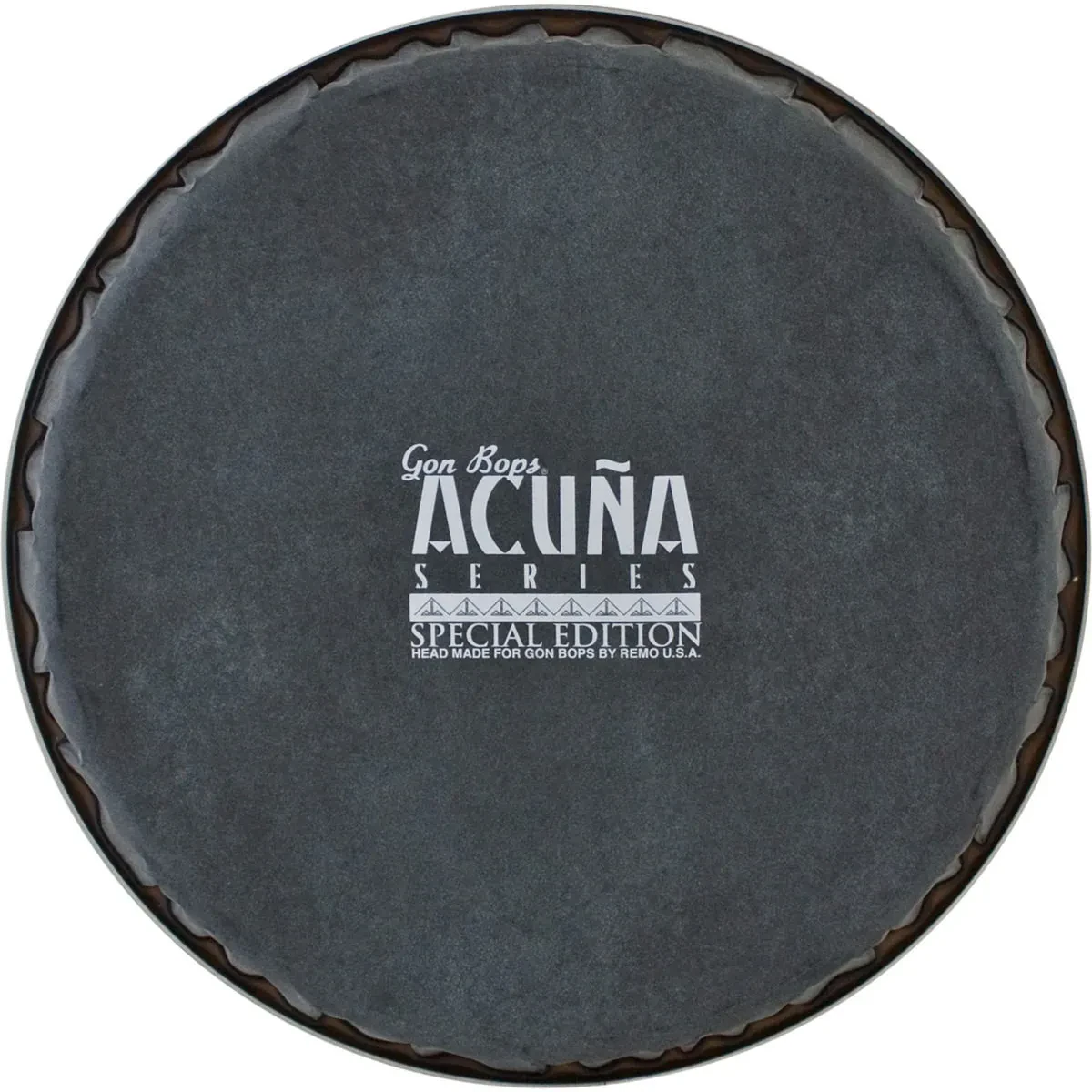 Пластик для конги Gon Bops Remo Skyndeep 10.75", черный (с логотипом GB)