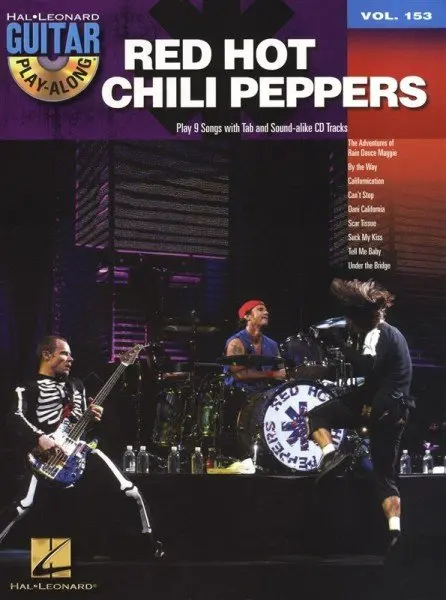 Ноты MusicSales GUITAR PLAY ALONG VOLUME 153 RED HOT CHILI PEPPERS