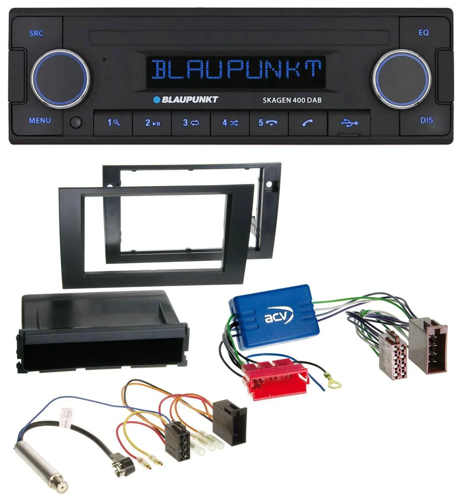 Blaupunkt DAB USB Bluetooth MP3 Autoradio für Audi A4 B6 B7 01-08 Symphony Aktiv