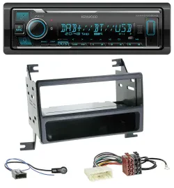 Автомагнитола для Nissan Juke (J15, 2010–2014) Kenwood Bluetooth, MP3, DAB, USB
