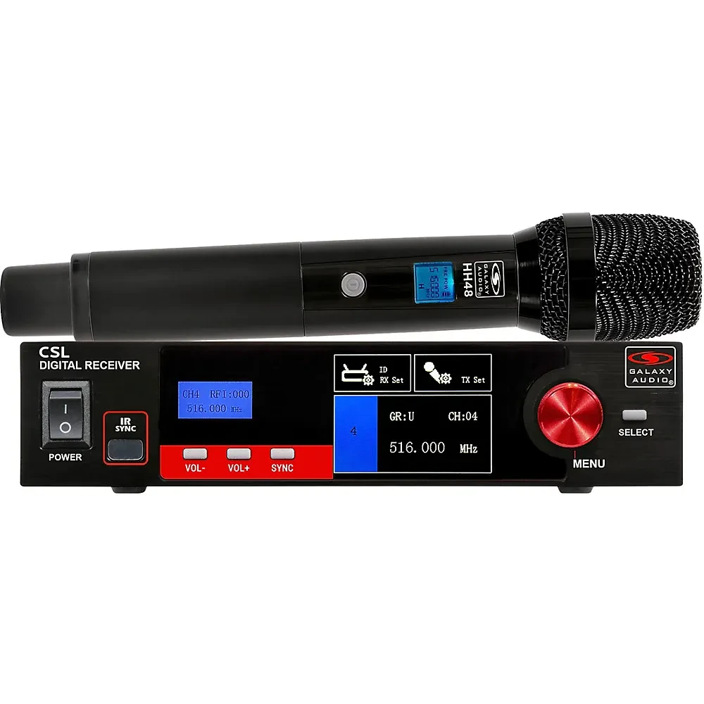 Galaxy Audio CSLHM Digital UHF Wireless Handheld Mic System Frequency CODE M3