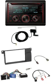 Pioneer 2DIN Lenkrad DAB USB CD Bluetooth Autoradio für BMW 3er E46 2002-2006 sc