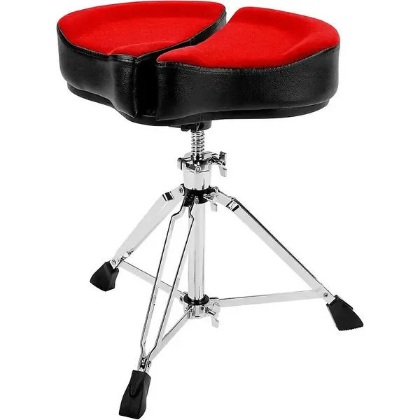 Стул для барабанщика Ahead Spinal G Throne with 3 Leg Base Red