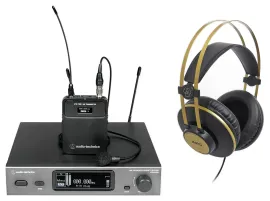 Микрофонная радиосистема Audio-technica ATW-3211/831 (набор) с наушниками AKG K92