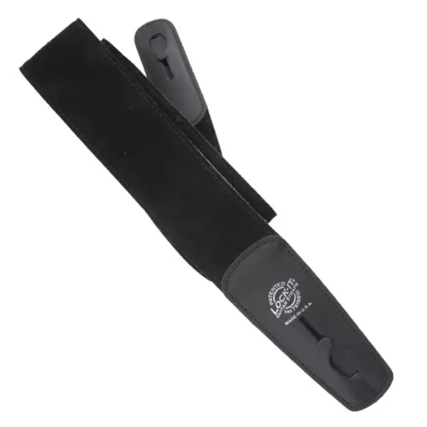 Ремень для гитары Lock-It Straps LIS-200-S275-BLK Black