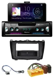 Автомагнитола для Mazda 6 (2008–2012) Pioneer Bluetooth, DAB, USB, MP3, глянцевая