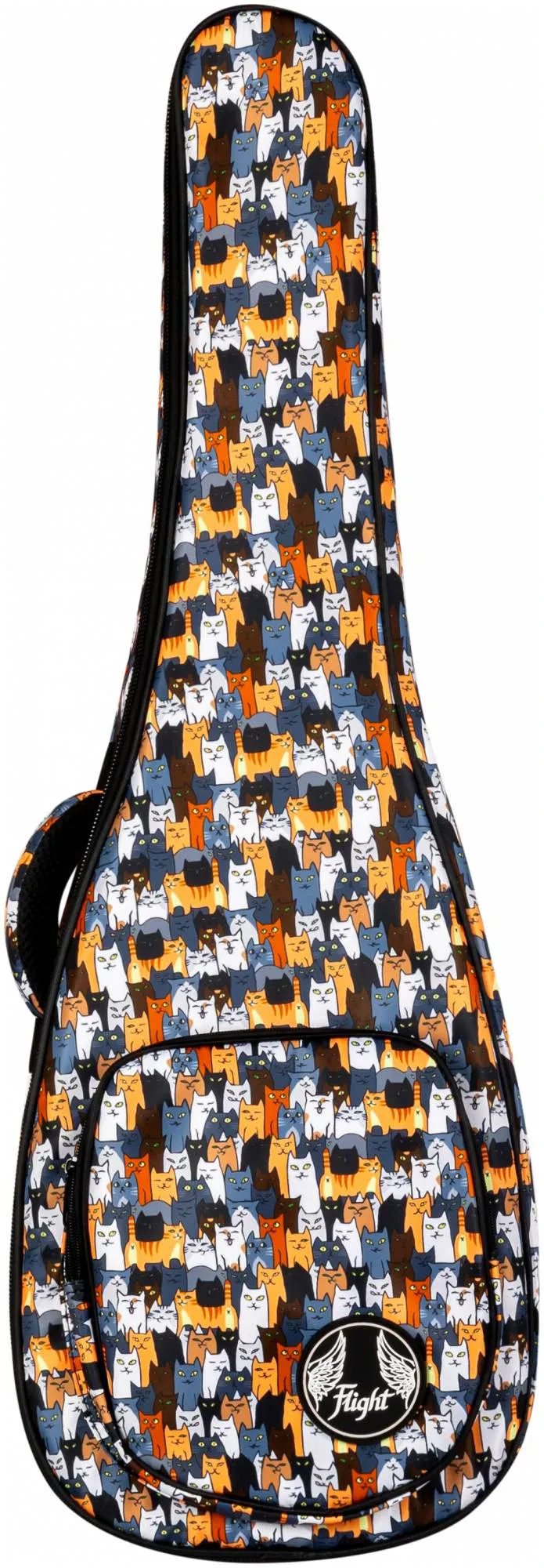 Чехол для укулеле FLIGHT FUB-T-CATS тенор, принт CATS