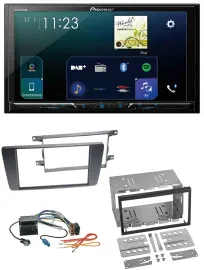 Pioneer MP3 Bluetooth USB 2DIN DAB Autoradio für Skoda Octavia 04-13 Scout 06-12