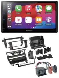 Pioneer DAB USB MP3 Bluetooth 2DIN Autoradio für BMW 3er 1999-2002 1 Schalteröff