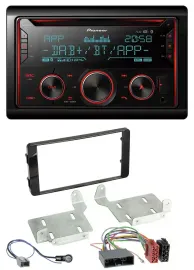 Pioneer 2DIN DAB MP3 Bluetooth USB CD Autoradio für Mitsubishi ASX (ab 2015)