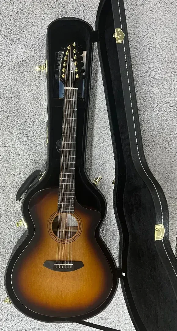 Breedlove Organic Solo Pro Concert Edgeburst 12 String CE Acoustic Electric
