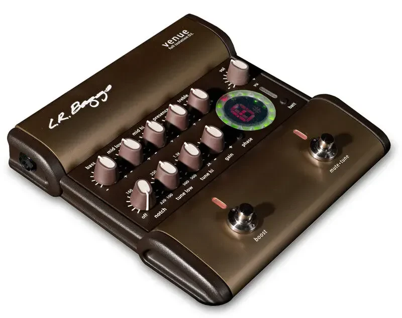 Б/У Напольный предусилитель для акустической гитары L.R.Baggs Venue DI, DI-бокс, эквалайзер, тюнер