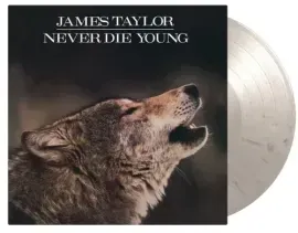 Виниловая пластинка James Taylor - Never Die Young - Limited 180-Gram White & Black Marble Colored V