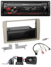 Pioneer DAB 1DIN MP3 Lenkrad USB Autoradio für Lancia Musa 2004-2012