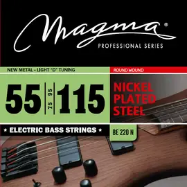 Струны для бас-гитары 55-115 Magma Strings BE220N