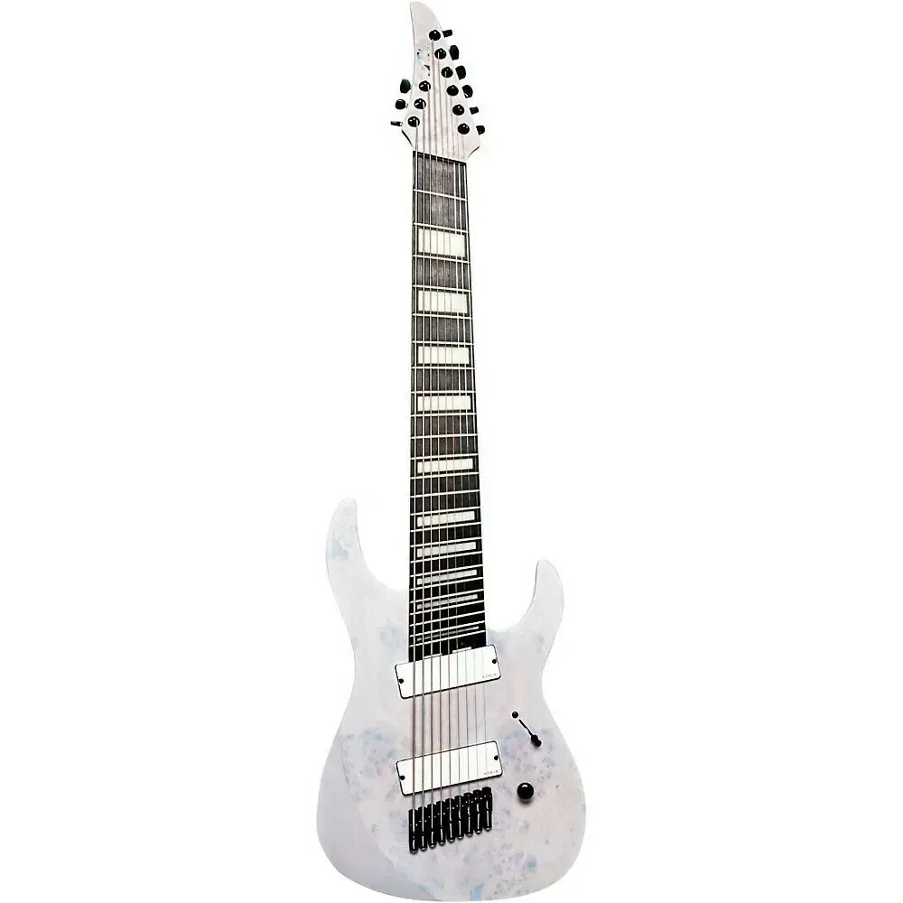 Электрогитара Legator LM-9 Lucas Mann Ninja 9-string Multi-Scale Trans White