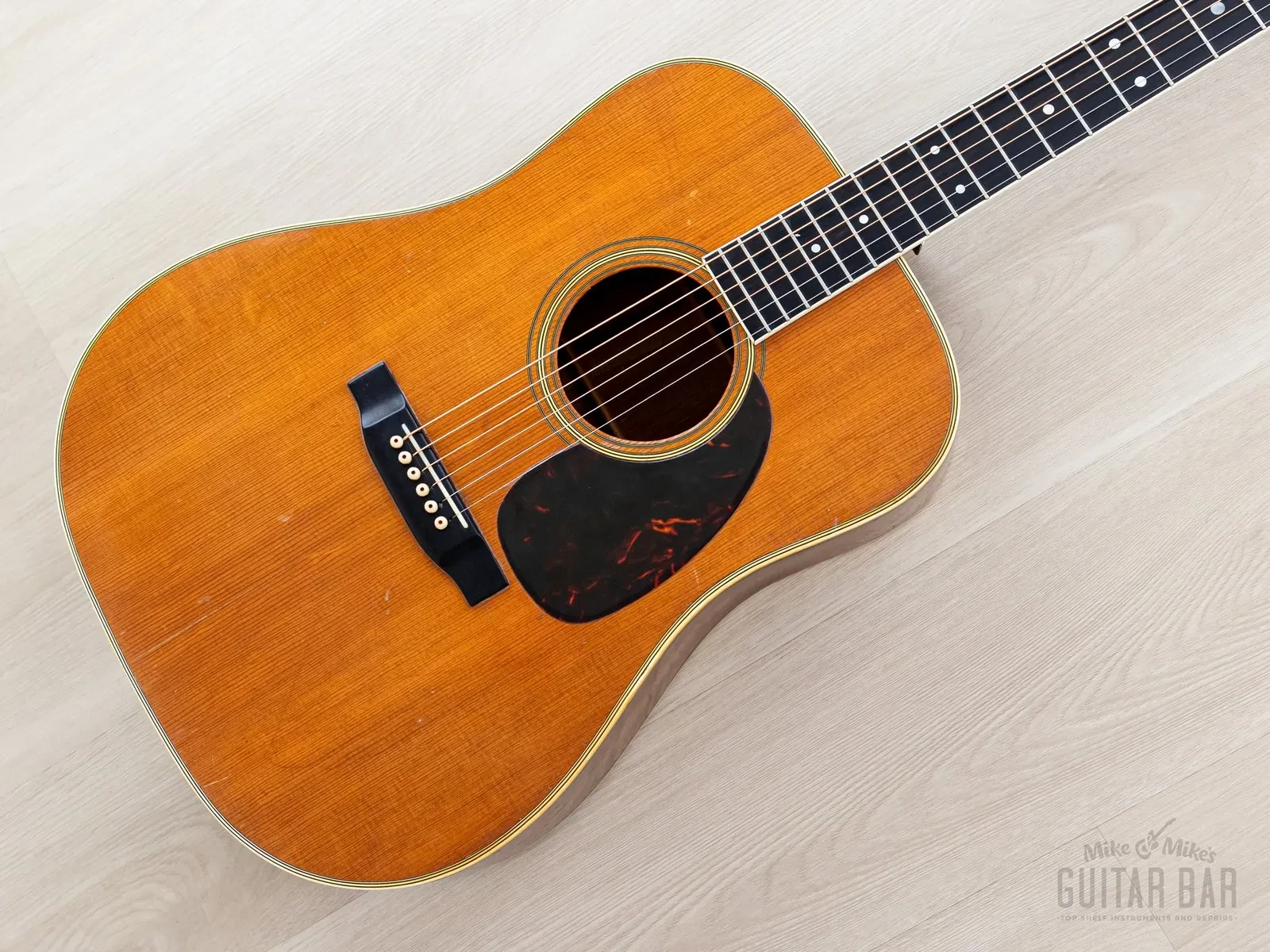 1966 Martin D-35 Vintage Dreadnought Acoustic Guitar, Rosewood w/ Case