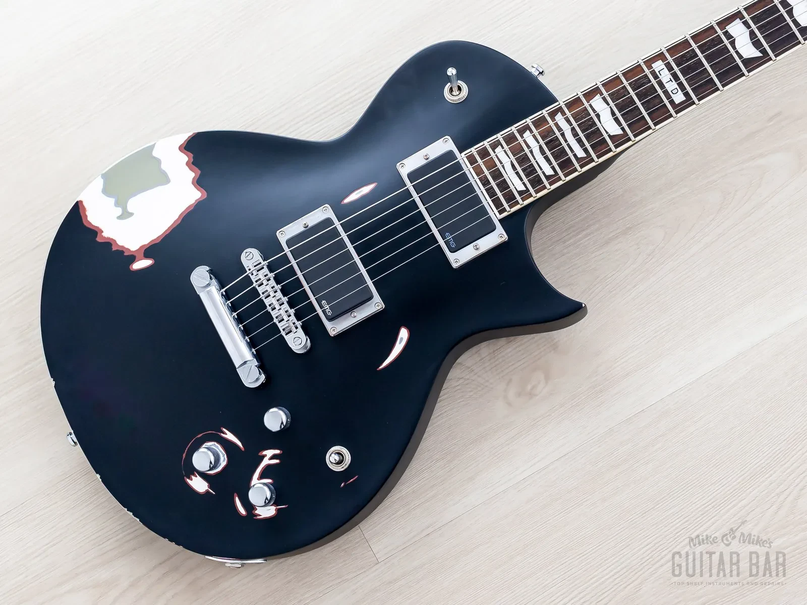 Б/У Электрогитара Esp LTD James Hetfield Truckster 2009 с кейсом