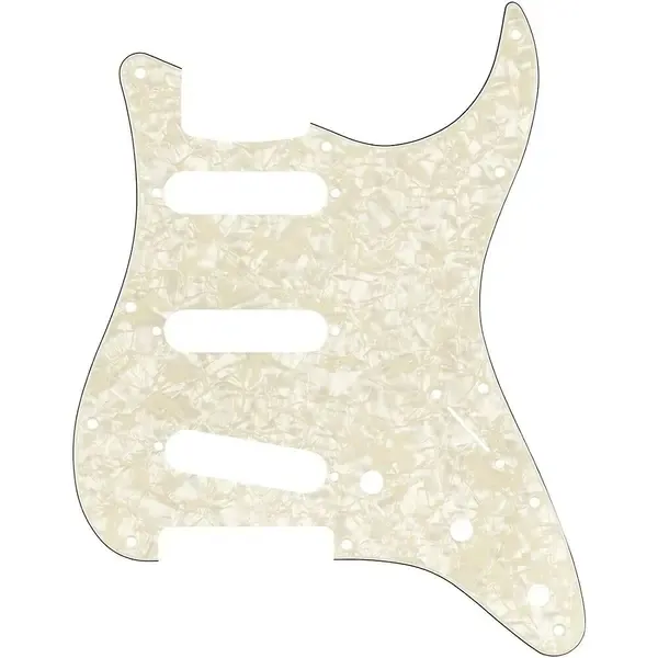 Пикгард Fender 11-Hole Modern-Style Aged White Moto