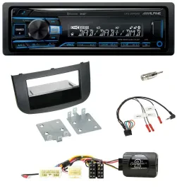 Alpine USB Bluetooth DAB Lenkrad Autoradio für Mitsubishi Colt Z3B/Z3V/Z30/Z30G