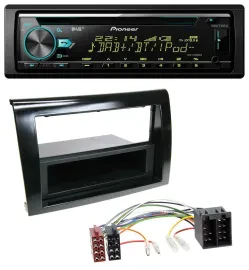 Автомагнитола для Fiat Bravo (с 2007) Pioneer DAB, CD, USB, Bluetooth, MP3
