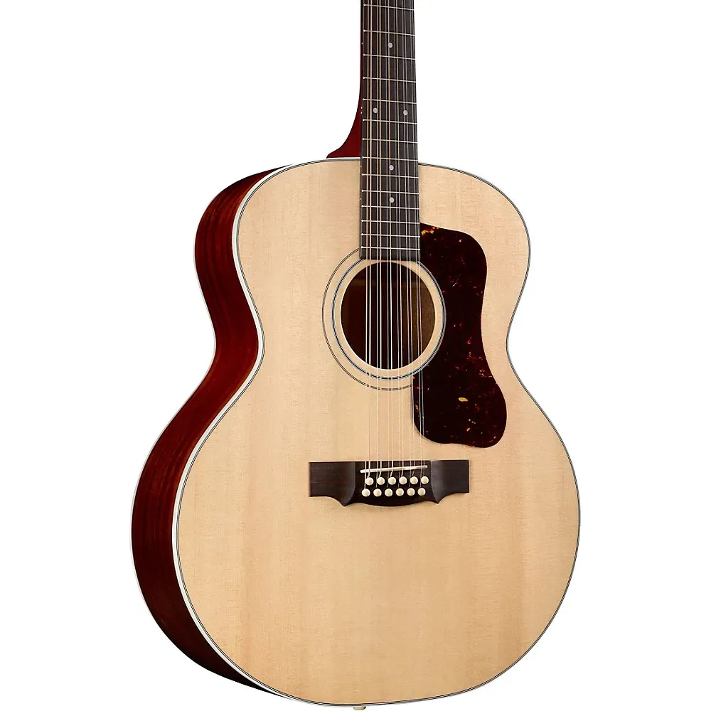 Акустическая гитара Guild F-412 Standard, 12-струнная, Jumbo, Natural, правша, с кейсом