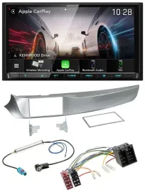 Kenwood MP3 2DIN USB DAB Bluetooth Autoradio für Alfa Giulietta 05/2010-10/2013