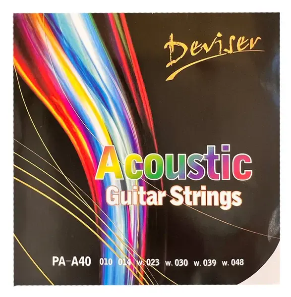 Струны для акустической гитары Deviser PA-A40 Phosphor Bronze 10-48