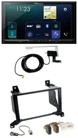 Pioneer 2DIN DAB USB MP3 Bluetooth Autoradio für Hyundai Santa Fe CM 09-12