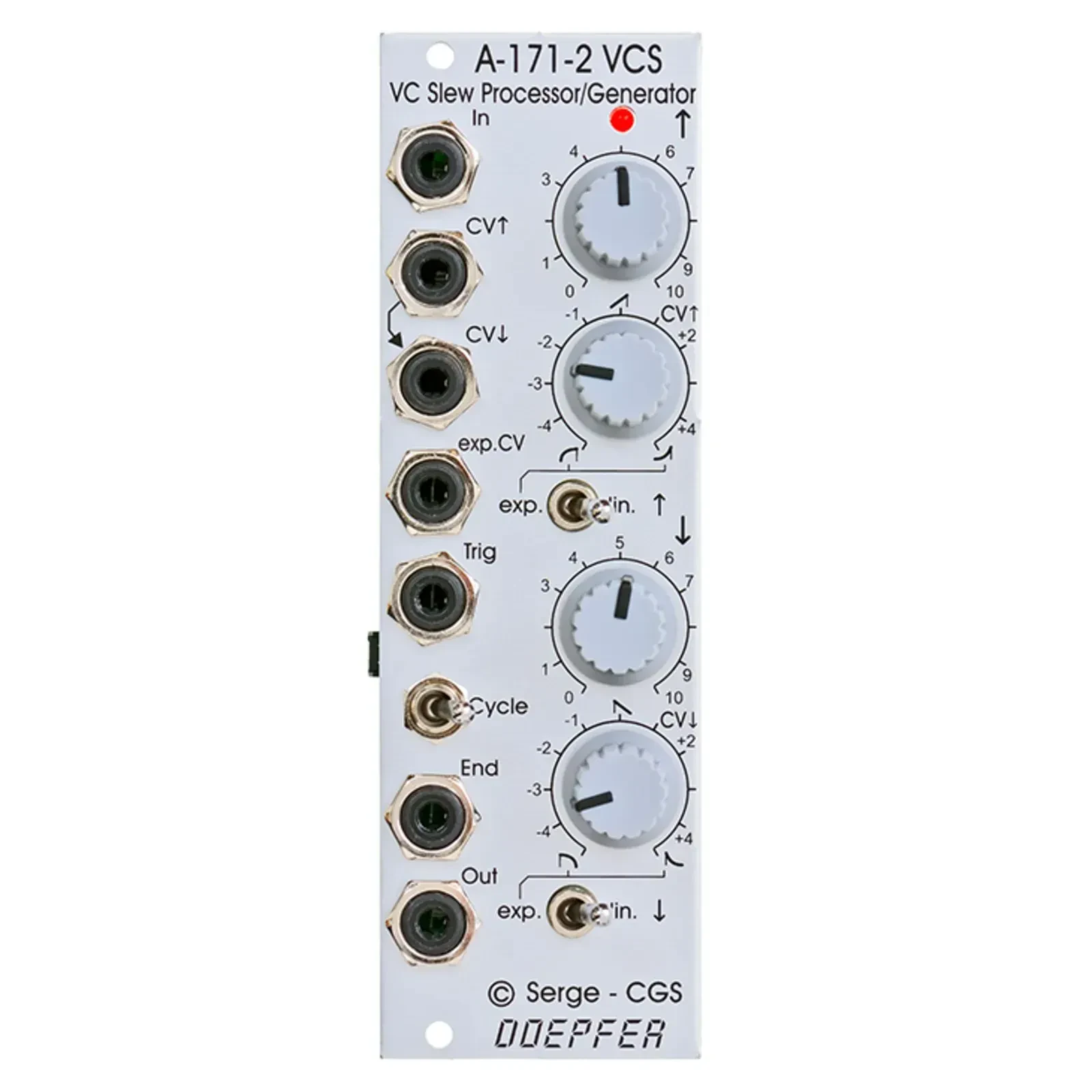 Модульный студийный синтезатор Doepfer A-171-2 VC Slew Processor/Generator