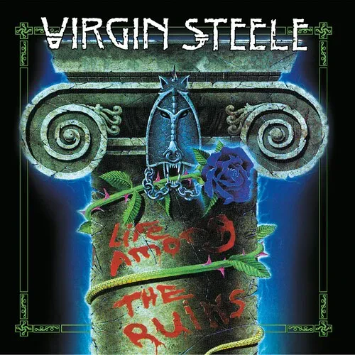 Виниловая пластинка Virgin Steele - Life Among the Ruins - Blue [New Vinyl LP] Blue, Colored Vinyl,