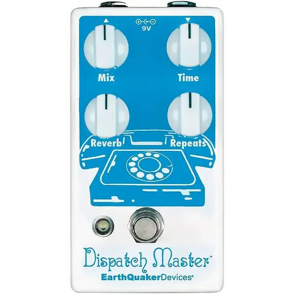 Педаль эффектов для электрогитары EarthQuaker Devices Dispatch Master V3 Digital Delay Reverb