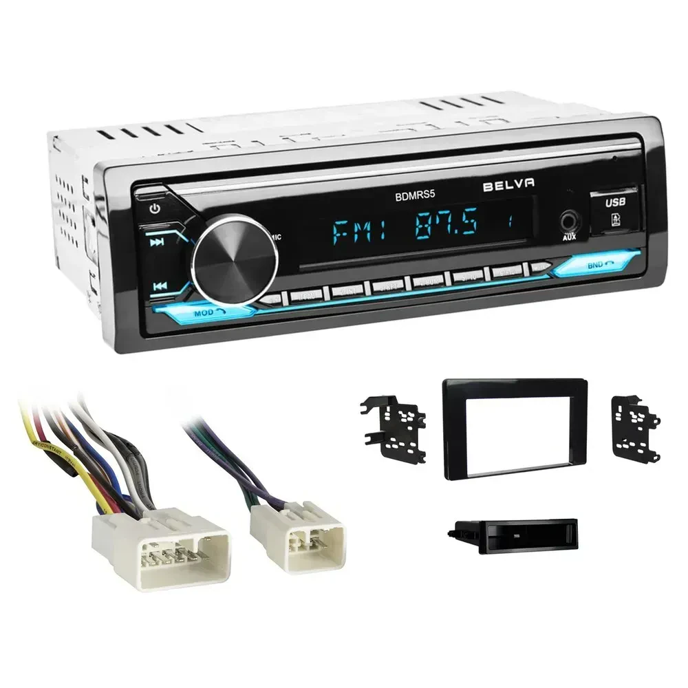 Комплект установки магнитолы Belva BDMRS5 для Toyota Corolla 2017–2019, Single DIN (без усилителя)