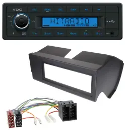 VDO AUX Bluetooth USB MP3 Autoradio für Fiat Panda (bis 2002) - schwarz
