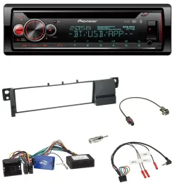 Автомагнитола для BMW 3 Series E46 2001–2007 Pioneer DAB, CD, Bluetooth, USB, черная