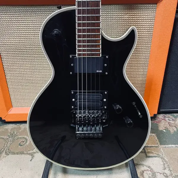 Электрогитара Grass Roots Les Paul HH Black Korea 1990s