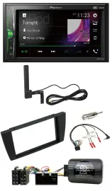 Pioneer MP3 DAB Lenkrad 2DIN Bluetooth Autoradio für Jaguar X-Type S 2003-2008