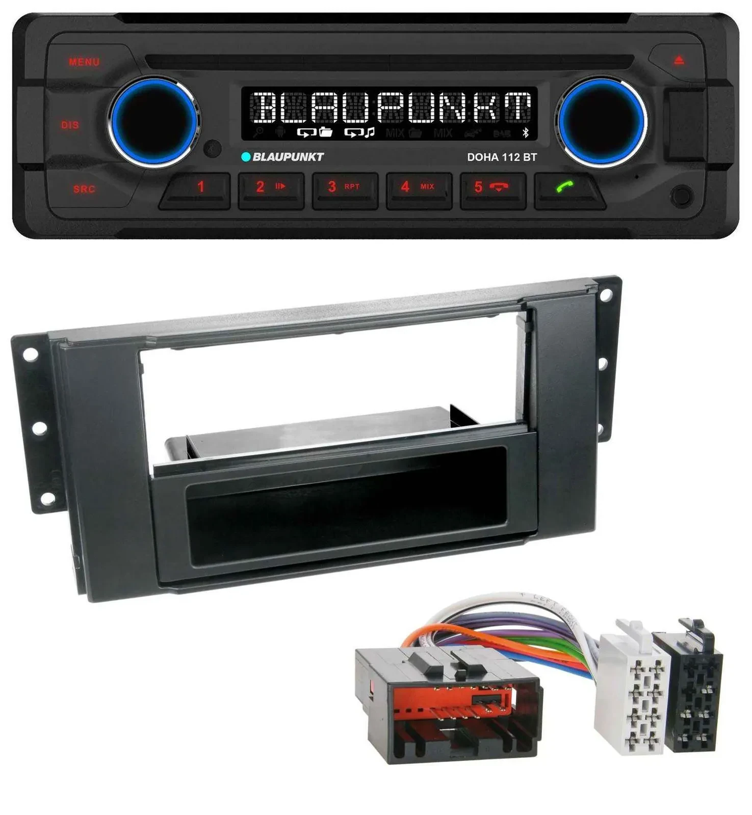 Blaupunkt AUX MP3 CD Bluetooth USB Autoradio für Land Rover Freelander 2007-2010
