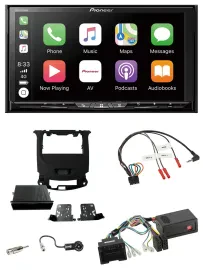 Pioneer 2DIN Lenkrad USB DAB DVD Bluetooth Autoradio für Chevrolet Cruze ab 2016