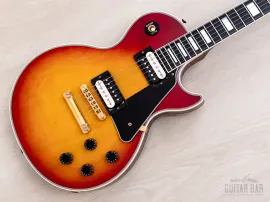 Б/У Электрогитара Gibson Les Paul Custom Heritage 1990 со звукоснимателями '57 Classic PAF (zebra), с кейсом