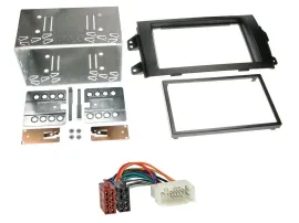Einbauset Doppel DIN Autoradio für Fiat Sedici Suzuki SX 4 ab 06