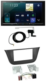 Автомагнитола для Iveco Daily (с 2014) Pioneer 2DIN DAB USB MP3 Bluetooth