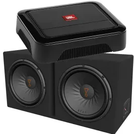 JBL Stage 1200D 600W Amplified Dual Loaded 12" Ported Package