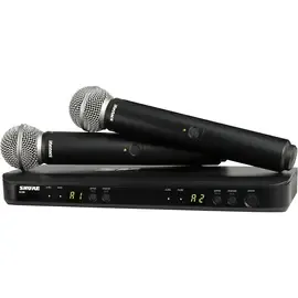 Микрофонная радиосистема Shure BLX288/SM58 Wireless Dual Vocal System w/2 SM58 HH Transmitters Band H11