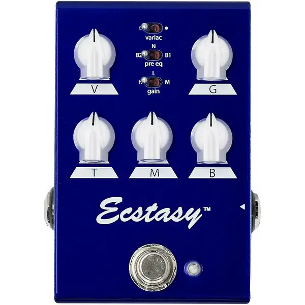 Педаль эффектов для электрогитары Bogner Ecstasy Blue Mini Overdrive